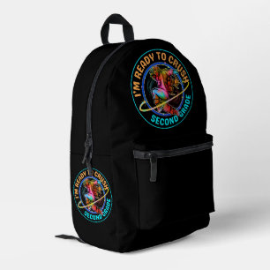Mochila Impresa Estoy listo para aplastar segundo grado
