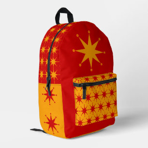 Mochila Impresa Estrella retro