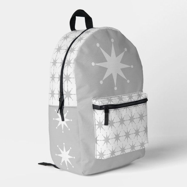 Mochila Impresa Estrella Retro (Esquina izquierda trasera)