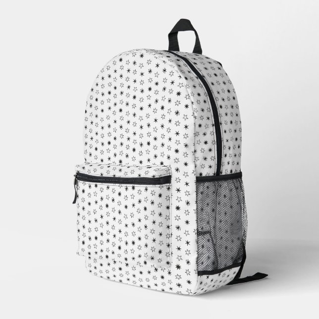 Mochila Impresa Estrellas (Esquina derecha trasera )
