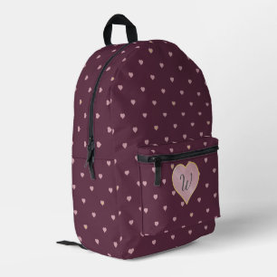 Mochila Impresa Estrellas dentro de corazones en Port