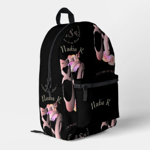 Mochila Impresa Evento Personalizado Ballerina Toe Shoes