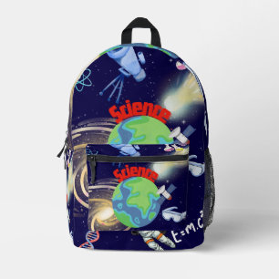 Mochila Impresa "Exploración STEM: Una Celebración de la Ciencia y
