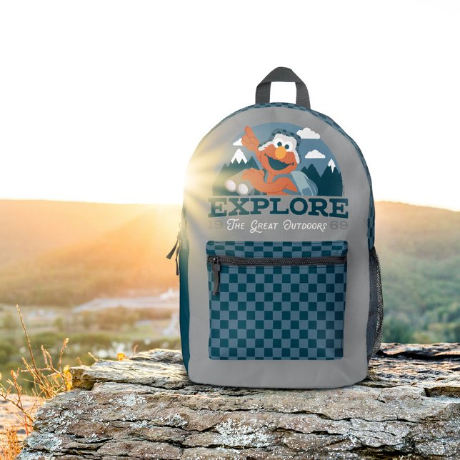 Mochila Impresa Explorar El Gran Exterior (Backpack outdoors)