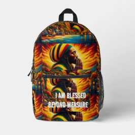Mochila Impresa Explore with Confidence: I Am Blessed Stylish Back