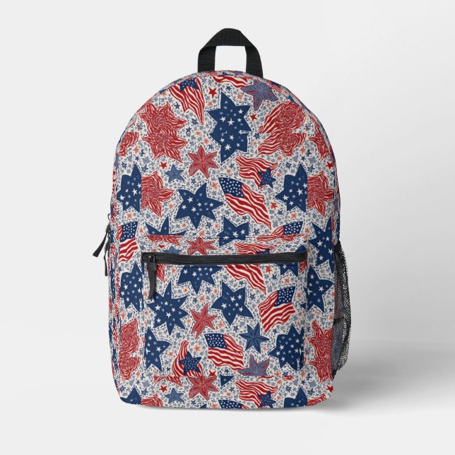 Mochila Impresa Explosión patriótica 2 (Anverso)