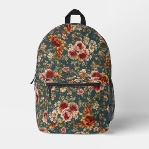 Mochila Impresa Exquisitos Rosas románticos y hermosas flores