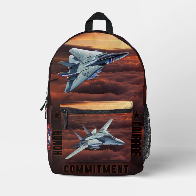 Mochila Impresa F-14 Tomcat (Anverso)