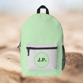 Mochila Impresa Fábrica de menta unisex inteligente y personalizad