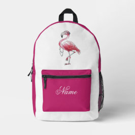 Mochila Impresa Fabuloso Flamingo