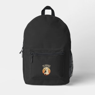 Mochila Impresa Fantasma bebé retro sol favorito Little Boo Hallow