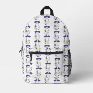 Mochila Impresa Fantasma de halloween Boo-Jee Cute con café helado
