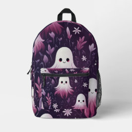 Mochila Impresa Fantasmas gradientes púrpuras