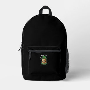 Mochila Impresa Feliz Día de San Capy para los Simpatizantes de Ca