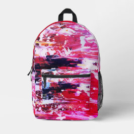 Mochila Impresa Festivité variation rose