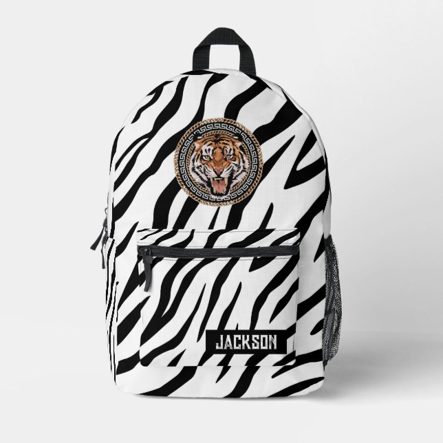 Mochila Impresa Fierce Tiger Luxury (Anverso)