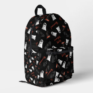 Mochila Impresa Fiesta de Murciélagos Fantasmas de Halloween Espel
