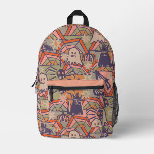 Mochila Impresa Fiesta Discoteca Retro Halloween
