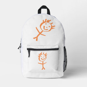Mochila Impresa figuras humanas