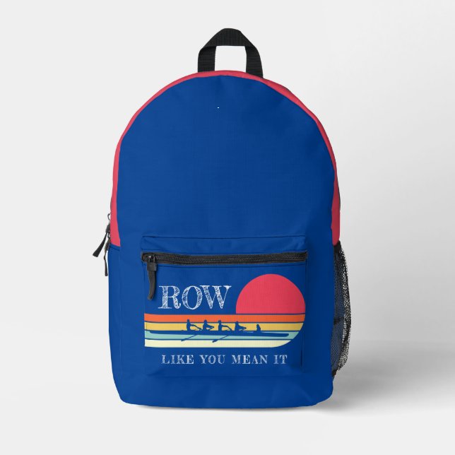 Mochila Impresa Fila azul como quieres decir (Anverso)