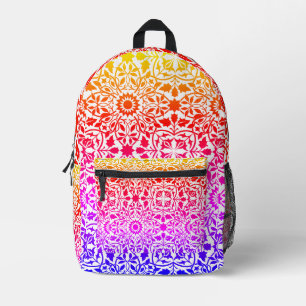 Mochila Impresa Filigrana multicolor