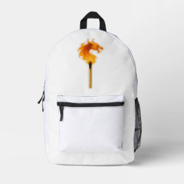 Mochila Impresa Fire Dragon Matchstick