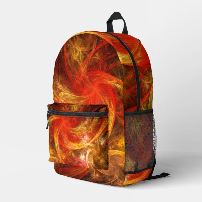 Mochila Impresa Firestorm Nova Resumen Arte (Esquina derecha trasera )