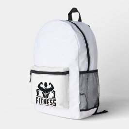 Mochila Impresa Fitness Motivation Graphic | Strong & Active Life