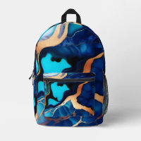 Flamante dorado azul trenzado