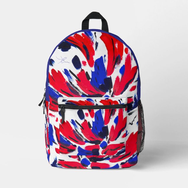 Mochila Impresa Fleur éclatée (Anverso)