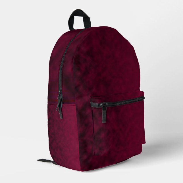 Mochila Impresa Flor Aplastada (Esquina izquierda trasera)