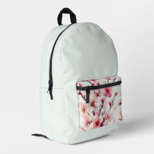 Mochila Impresa Flor de Cerezo