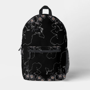 Mochila Impresa Flor nocturna