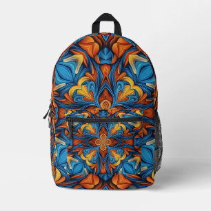 Mochila Impresa "FloraFrenzy"