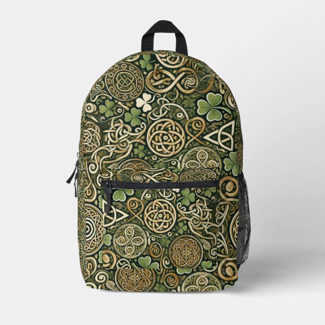 Mochila Impresa Florecimiento Celta (Anverso)