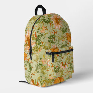 Mochila Impresa Flores de adorno chino Jones