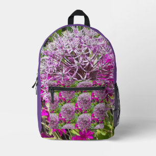 Mochila Impresa Flores de alio y verano