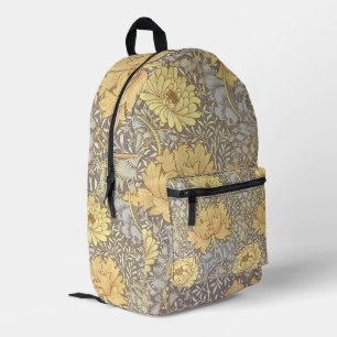 Mochila Impresa Flores de crisantemo de William Morris