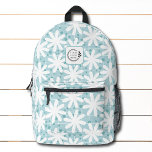 Mochila Impresa Flores de margarita blanca Azulejos azules Añadir<br><div class="desc">La mochila corporativa con logotipo "White Daisy Flowers Blue Tiles Add" presenta un diseño floral de acuarela moderna en azul y blanco con el logotipo de su empresa personalizado. Perfecto para la escuela,  deportes,  gimnasia,  viajes y más. Diseñado por ©2024 Evco Studio www.zazzle.com/store/evcostudio</div>