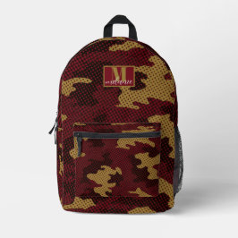 Mochila Impresa Florida State Garnet & Gold Warrior Camo