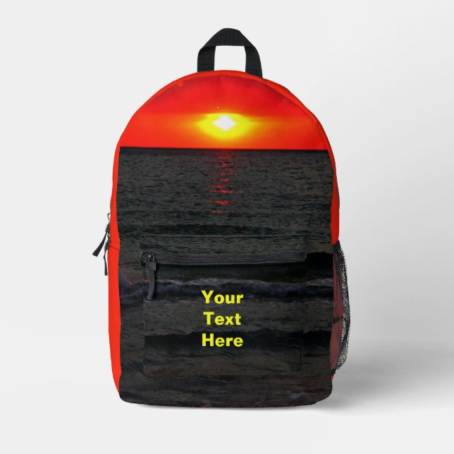 Mochila Impresa Florida Sunset (Anverso)