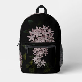 Mochila Impresa Flowers image on bagpack