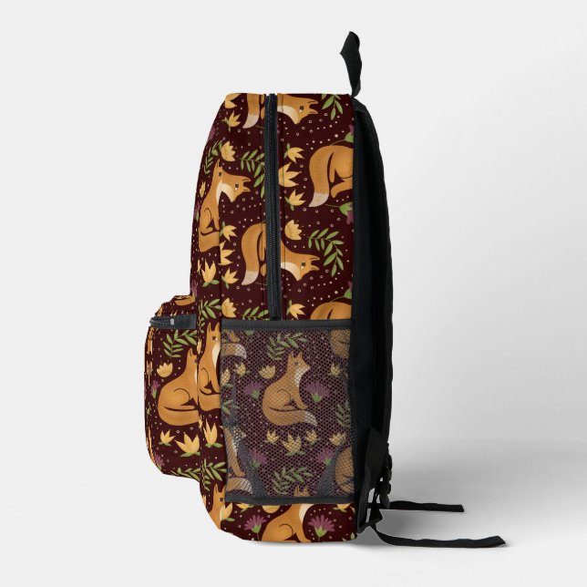 Mochila Impresa Folk Foxes (Derecha)
