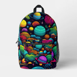 Mochila Impresa Fondo del planeta