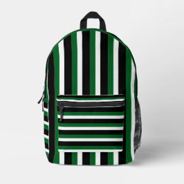 Mochila Impresa For Style Lovers – Abstract Green Art Backpack