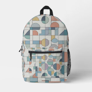 Mochila Impresa Forma geométrica