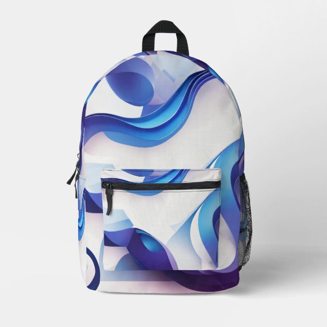 Mochila Impresa Forma molecular (Anverso)