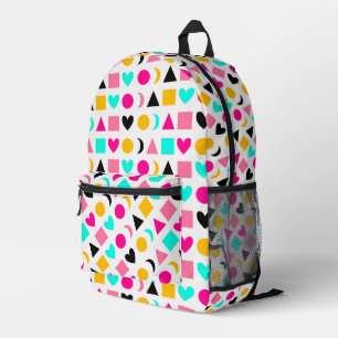 Mochila Impresa Formas geométricas coloridas