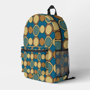 Mochila Impresa Formas Geométricas De Época Moderna Regreso A Clas