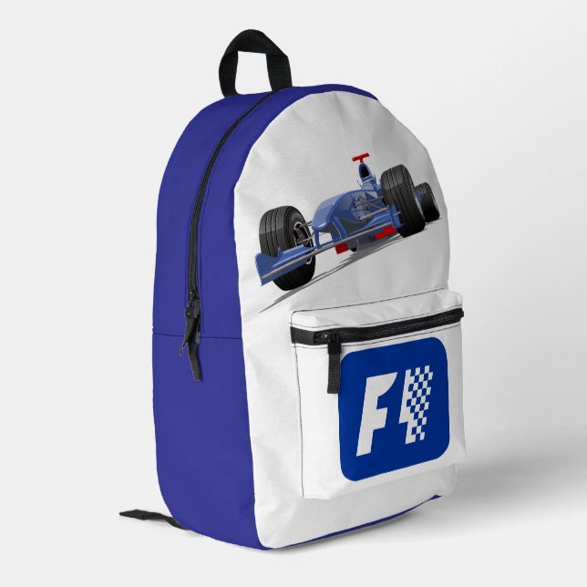 Mochila Impresa Formula 1 race car (Esquina izquierda trasera)